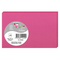 Pollen by Clairefontaine Briefkarte 82 x 128 mm, fuchsia