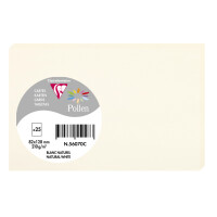 Pollen by Clairefontaine Briefkarte 82 x 128 mm, perlmutt-
