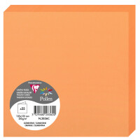 Pollen by Clairefontaine Doppelkarte 135 mm, kirschrot