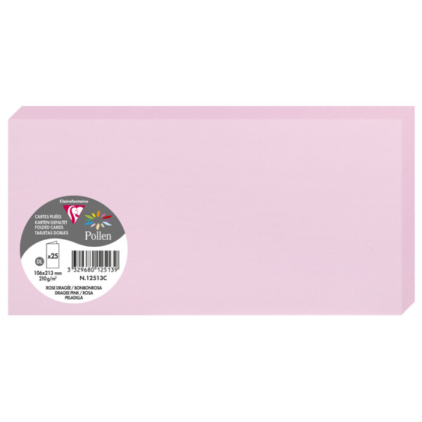 Pollen by Clairefontaine Doppelkarte DL, chamois