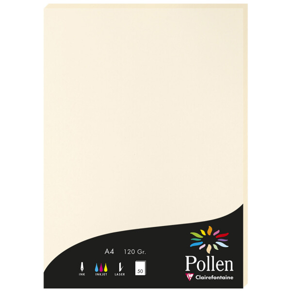 Pollen by Clairefontaine Papier DIN A4, lavendelblau