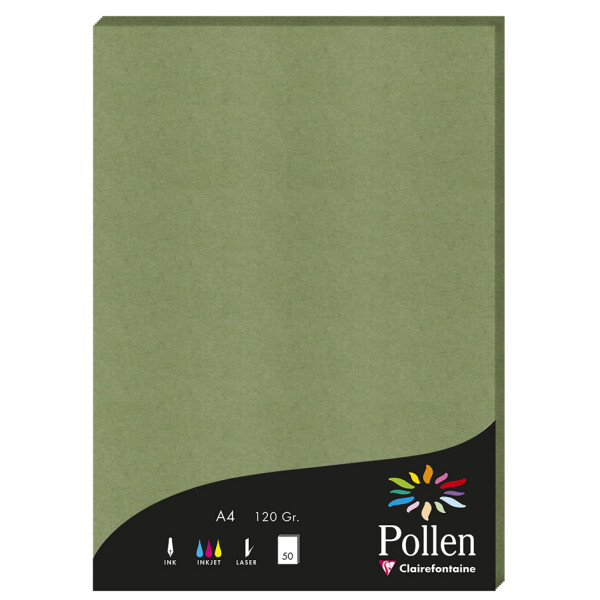 Pollen by Clairefontaine Papier DIN A4, bordeaux