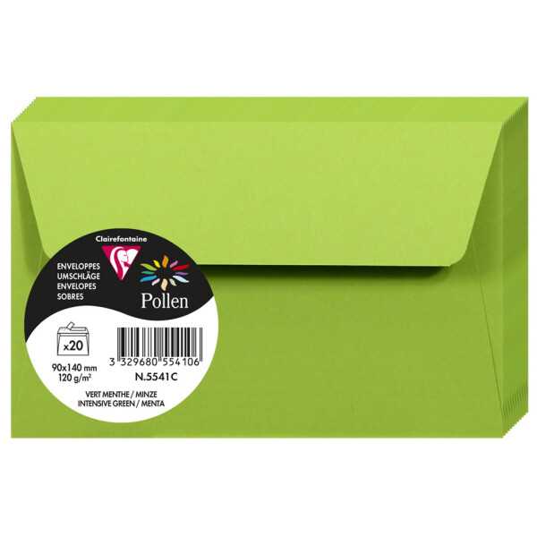 Pollen by Clairefontaine Briefumschlag 90x140 mm, perlmutt-