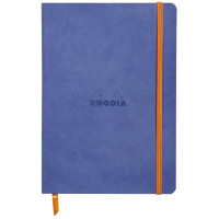 RHODIA Notizbuch RHODIARAMA, DIN A6, liniert, mohnrot