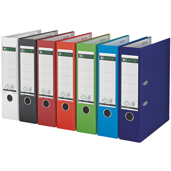 LEITZ 180 Grad Ordner, DIN A4, 80 mm, grün