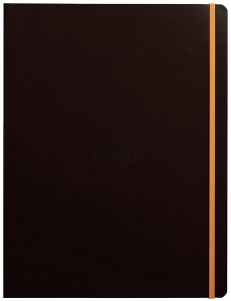 RHODIA Notizbuch RHODIARAMA, DIN A4+, liniert, schwarz