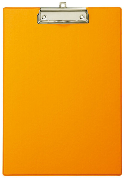 MAUL Klemmbrett, DIN A4, mit Folienüberzug, orange