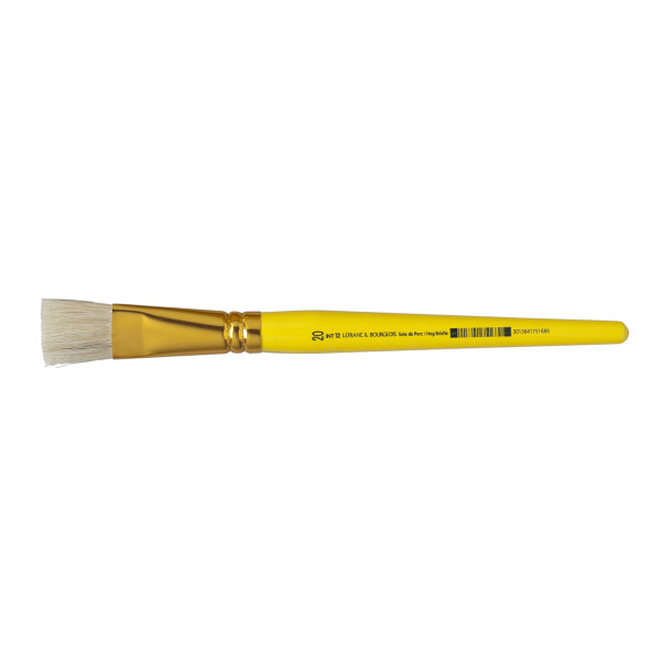 LEFRANC BOURGEOIS Borstenpinsel, flach, Gr. 14