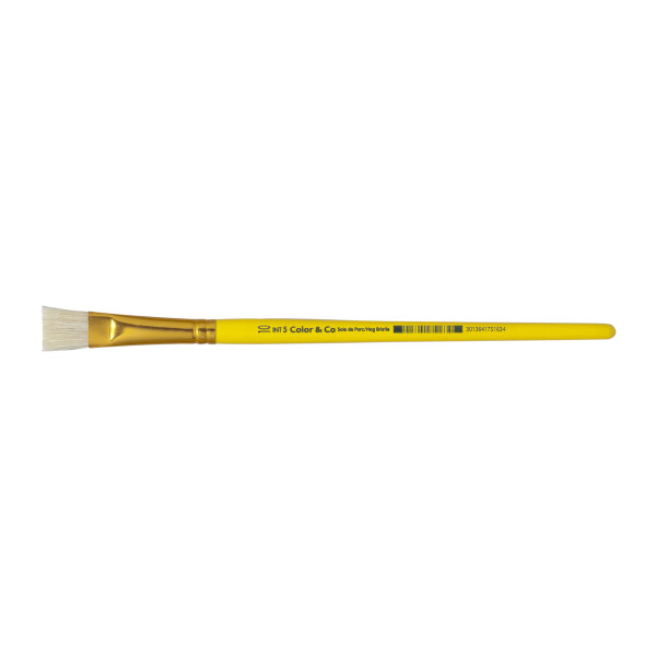LEFRANC BOURGEOIS Borstenpinsel, flach, Gr. 14