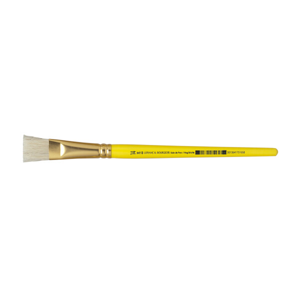 LEFRANC BOURGEOIS Borstenpinsel, flach, Gr. 20