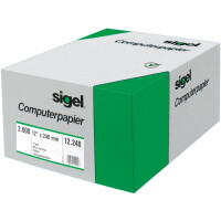 sigel DIN-Computerpapier endlos, 375 mm x 12" (30,48...