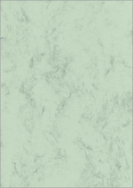sigel Marmor-Papier, A4, 200 g qm, Edelkarton, pastellgrün