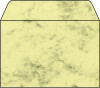 sigel Umschlag, C5, 90 g qm, gummiert, Marmor beige
