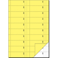 sigel Formularbuch "Bonbuch", A4, 1000 Abrisse, sortiert
