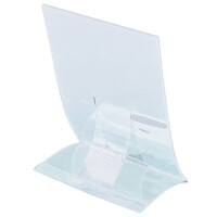 sigel Tischaufsteller, Hartplastik, DIN A4, klappbar