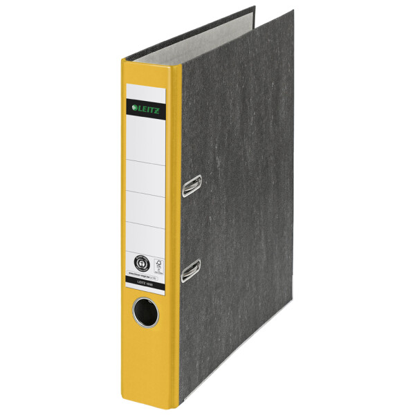 LEITZ Wolkenmarmor-Ordner, 180 Grad, DIN A4, 52 mm, rot