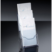 sigel Tisch-Prospekthalter "acrylic", DIN lang,...