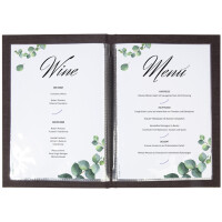 sigel Doppel-Hüllen, DIN A4, aus Kunststoff,...