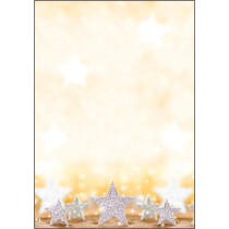 sigel Weihnachts-Motiv-Papier "Glitter Stars",...