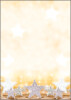 sigel Weihnachts-Motiv-Papier "Glitter Stars", A4, 90 g qm