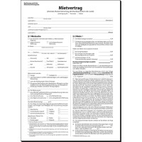 sigel Vordruck "Mietvertrag", A4, 6-seitig