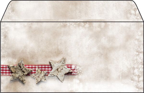 sigel Weihnachts-Umschlag "Winter Chalet", DIN lang, 90 g qm