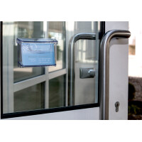 sigel Wand-Visitenkartenhalter "acrylic" Acryl,...
