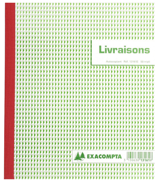 EXACOMPTA Manifold "Livraisons", 210 x 180 mm, dupli