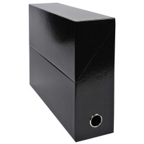 EXACOMPTA Archivbox Iderama, aus Karton, 90 mm, schwarz