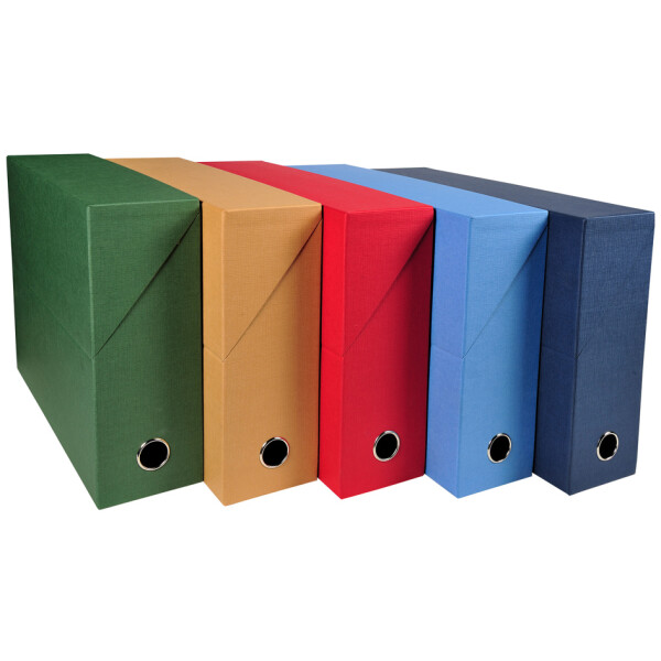 EXACOMPTA Archivbox, DIN A4, Karton, 90 mm, grün