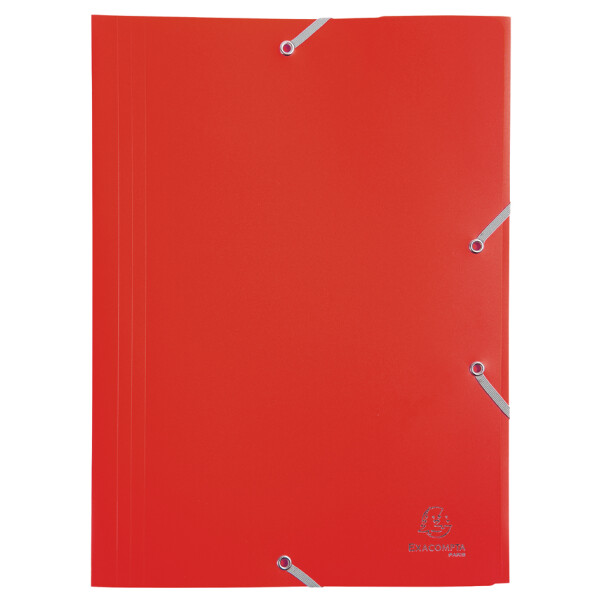 EXACOMPTA Eckspannermappe Opaque Eco, DIN A4, PP, blau