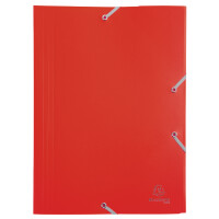 EXACOMPTA Eckspannermappe Opaque Eco, DIN A4, PP, blau