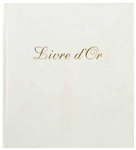 EXACOMPTA Gästebuch "Livre dOr"", 220 x 260 mm, weiß