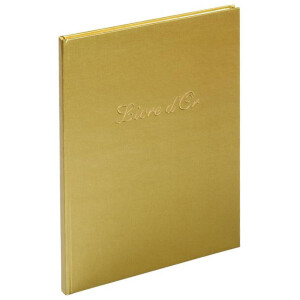 EXACOMPTA Gästebuch "Livre dOr", 270 x 220 mm, gold