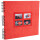 EXACOMPTA Foto-Spiralalbum Passion, 320 x 320 mm, rot