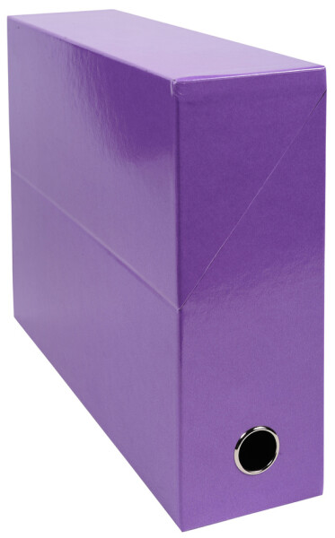 EXACOMPTA Archivbox Iderama, Karton, 90 mm, violett