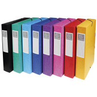 EXACOMPTA Sammelbox, Karton, Rückenbreite 60 mm, blau