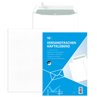 MAILmedia Versandtasche Offset weiß, B4, ohne Fenster