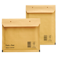 MAILmedia Luftpolster-Versandtaschen, Typ 11 A, braun, 5 g