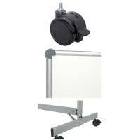 MAUL Mobile Weißwandtafel MAULpro fixed, 1.500 x 1.000 mm