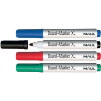 MAUL Whiteboard-Marker, sortiert, 4er-Set,...