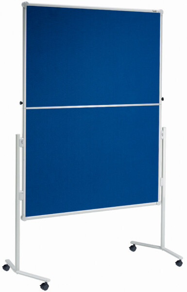 MAUL Moderationstafel professionell, klappbar, blau Weißwand