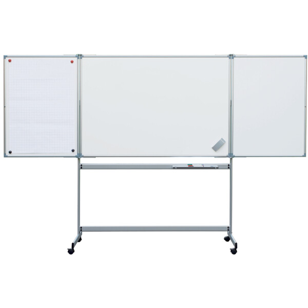 MAUL Mobile Wei&szlig;wand-Klapptafel MAULpro, 1.500 x 1.000 mm