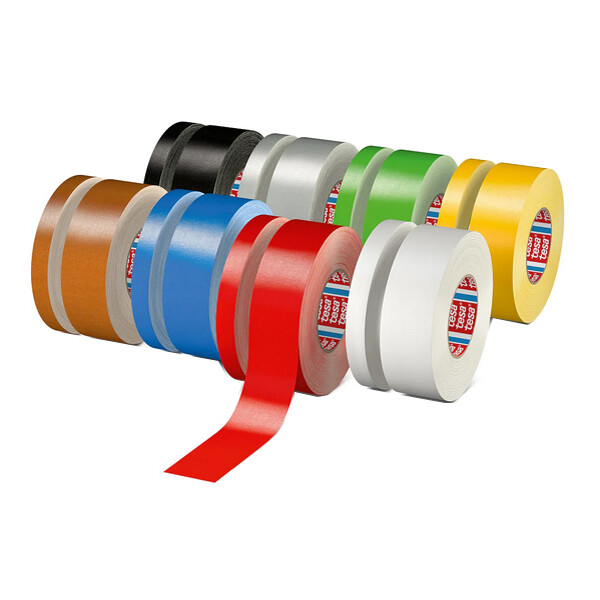 tesa Gewebeband 4651 Premium, 19 mm x 50 m, schwarz