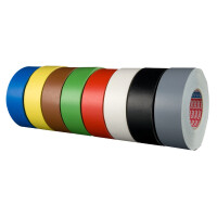 tesa Gewebeband 4651 Premium, 19 mm x 50 m, schwarz