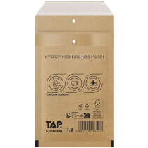 TAP Luftpolster-Versandtaschen COMEBAG, Typ C, braun, 11 g