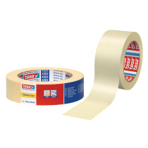 tesa Maler Krepp 4323 Basic Papierabdeckband, 19 mm x 50 m