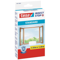 tesa Fliegengitter STANDARD für Fenster, 1,50 m x...