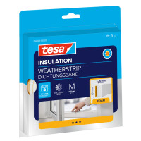 tesa INSULATION Dichtungsband M, weiß, 9 mm x 10 m