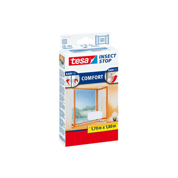 tesa Fliegengitter COMFORT f&uuml;r Fenster, 1,30 x 1,50 m